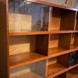 vintage teak bookcase / shelf