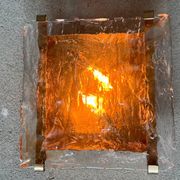 Set of Italian Murano Glass Wall Sconces | 1970s | 6 Available