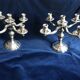 Pair of Saint Médard 5-light candlesticks