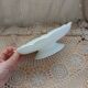Compotier en porcelaine blanche