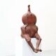 Yves Rhayé, XL Biomorphic Terracotta Sculpture