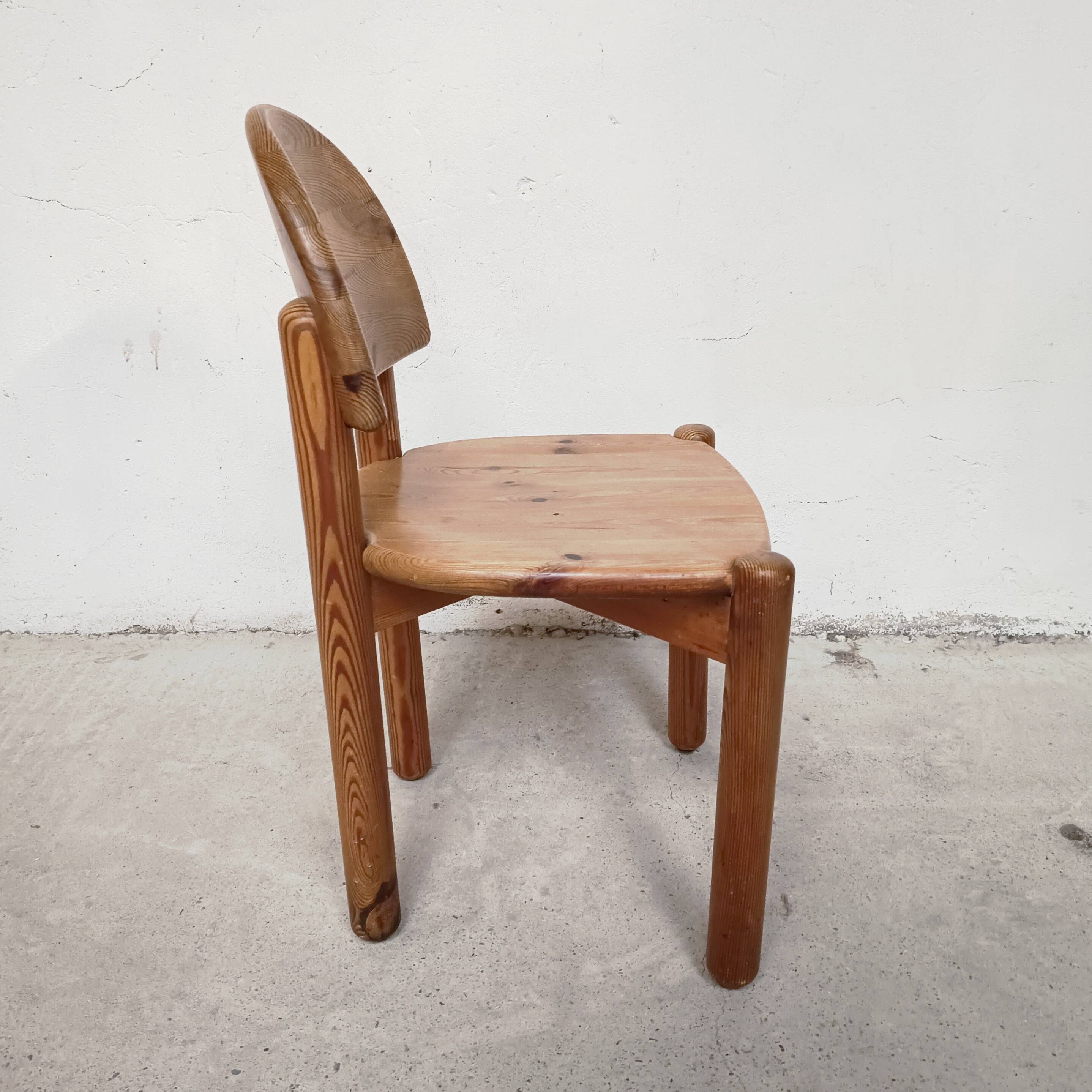 4 chairs Rainer Daumiller, 1980