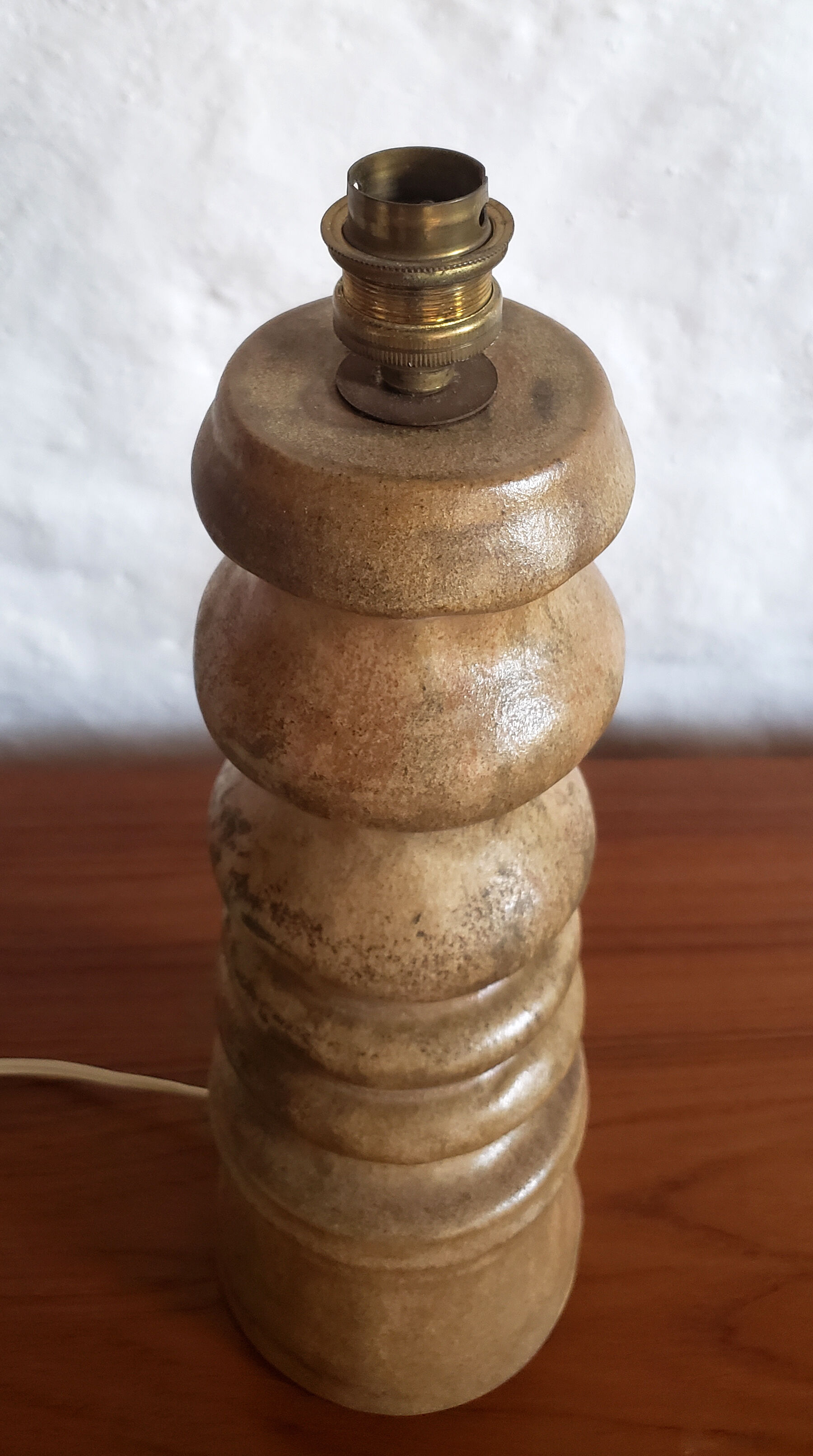 Vintage sandstone lamp