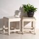 Antique pine bedside tables – Central Europe, circa 1940 #15