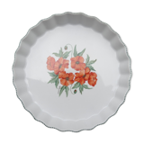 Hand-painted pie dish