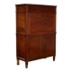 Former walnut boardroom secretary, Italy, 18th century.