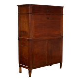 Secrétaire Directoire ancien en noyer, Italie, XVIIIe siècle