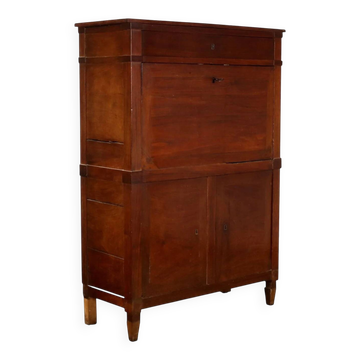Former walnut boardroom secretary, Italy, 18th century.