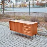 German Mid-Century Walnut Sideboard from A.M.T.