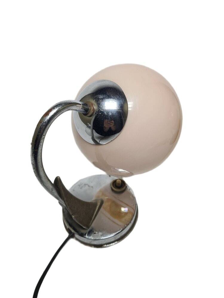 Art Deco bedside lamp, former Czechoslovakia, 1950s