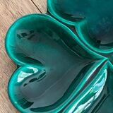 Plat à apéritif vintage en céramique