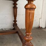 19th century walnut stepped desk