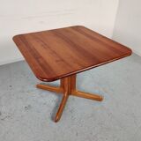Table à manger avec rallonges en teck de Niels Möller, Dänemark années 60/70