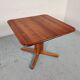 Dining table with teak extensions by Niels Möller, Dänemark 60s/70s
