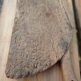 Planche à découper billot ancien bois patiné