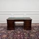 Classic English Desk Green Leather