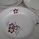 Lot de 5 assiettes rétro