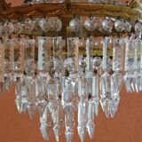 Hot air balloon chandelier with tassels ø 25 cm