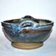 Ceramic salad bowl bowl signed