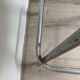 Paire de tabourets de bar metal chrome soudexvinyl circa 1970 design