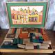 Old Building Set Box Wooden Toys Vintage