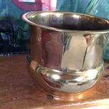 Cache pot en cuivre