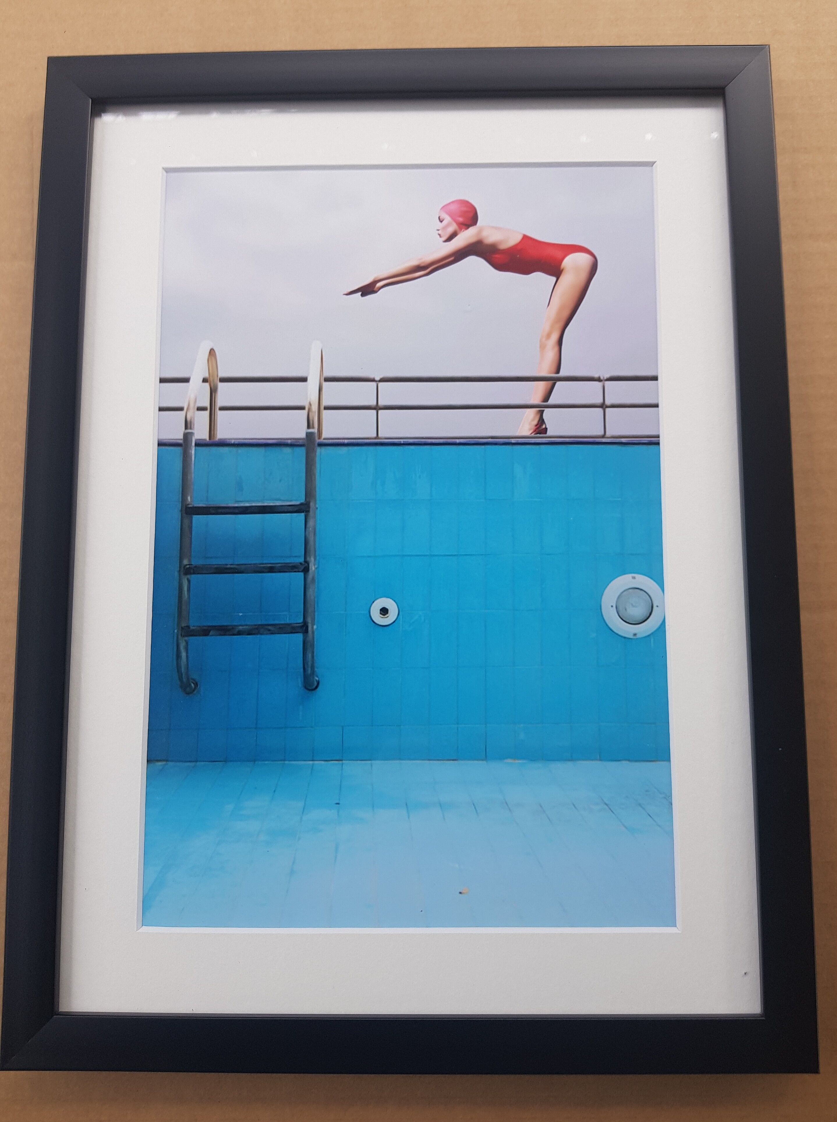 Framed screen printing