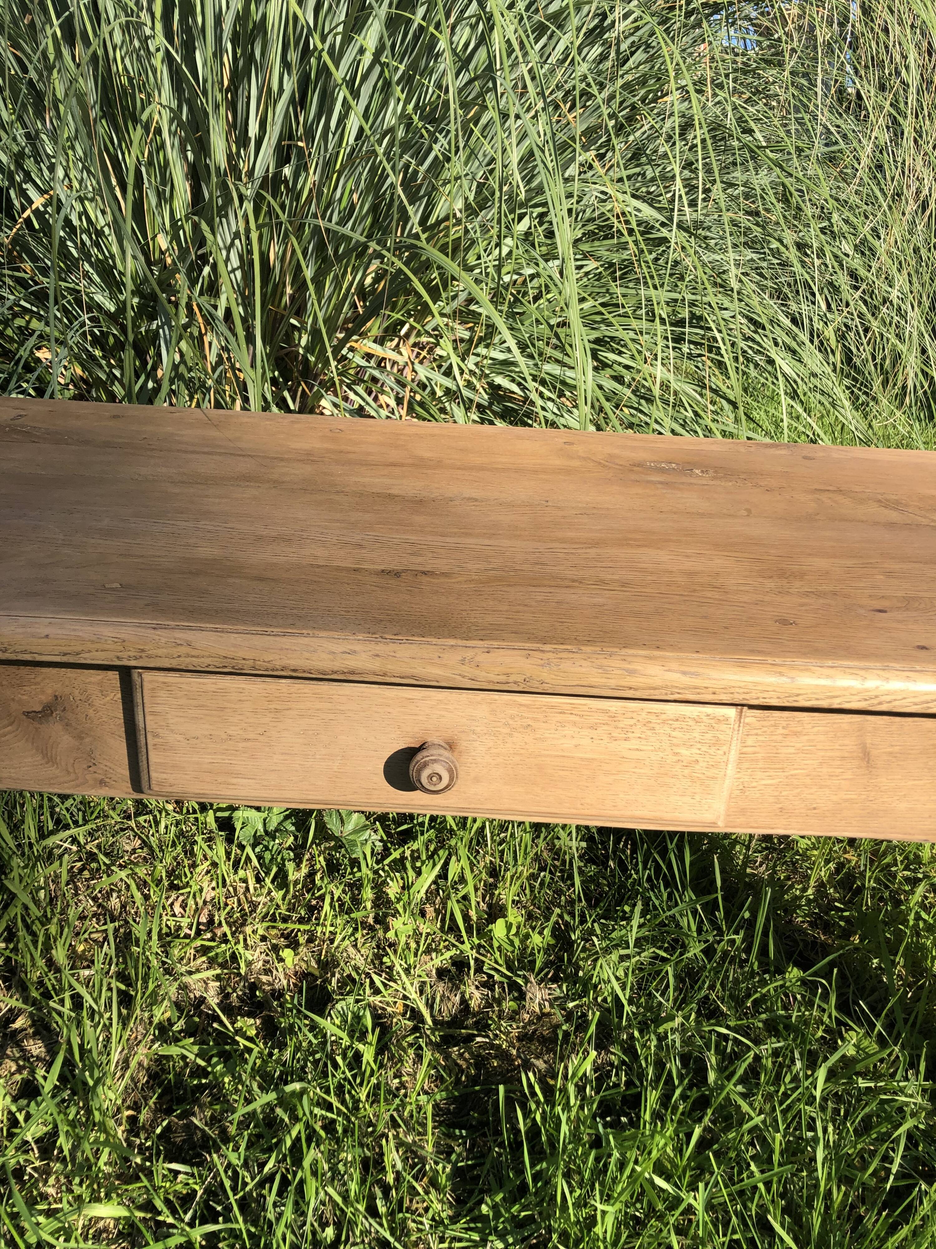 Oak coffee table