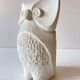 Stone owl Marbell Art year 70 , paper press