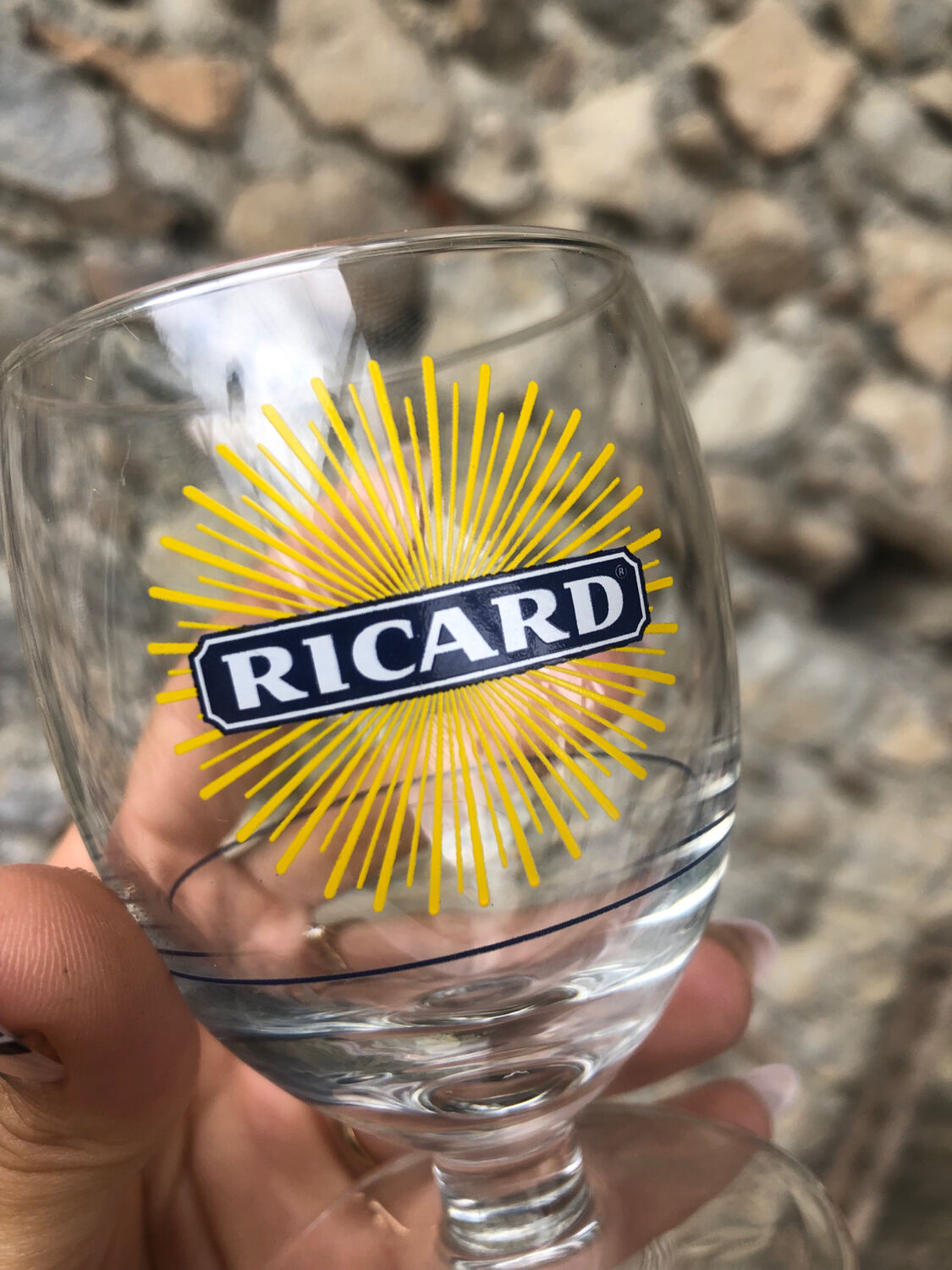 Verres • Ricard, vintage (trait dose)