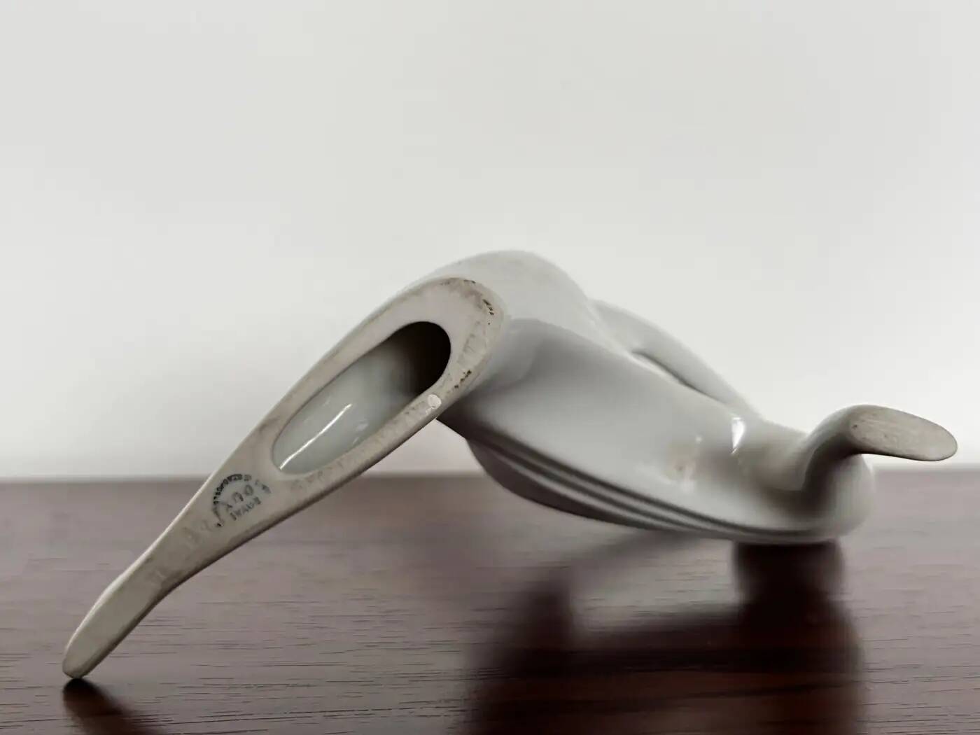 1960s design lady sculpture by Jaroslav Ježek for Royal Dux - Czechoslovakia