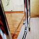 Vintage folding trolley with wheels