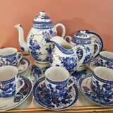 Ensemble à café ou thé japonais ancien en porcelaine fine