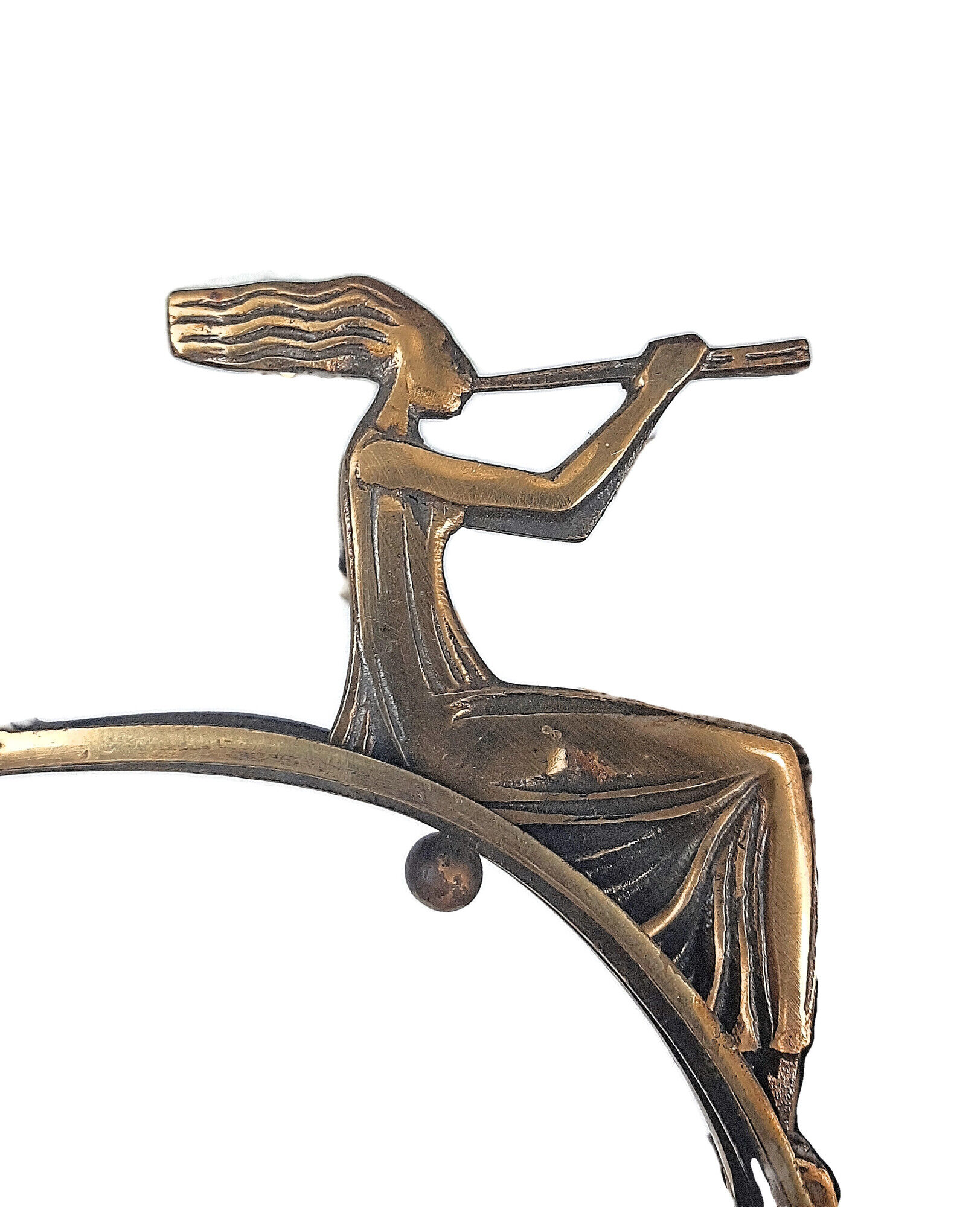 Period chandelier art deco qulétrides women with recorder autos