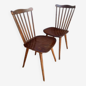 Pair of Baumann chairs, Menuet model, 1960/70