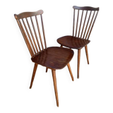 Pair of Baumann chairs, Menuet model, 1960/70