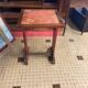 Table de bistrot carrée