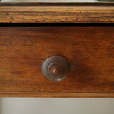 Table d'appoint, console style Louis XIII en noyer