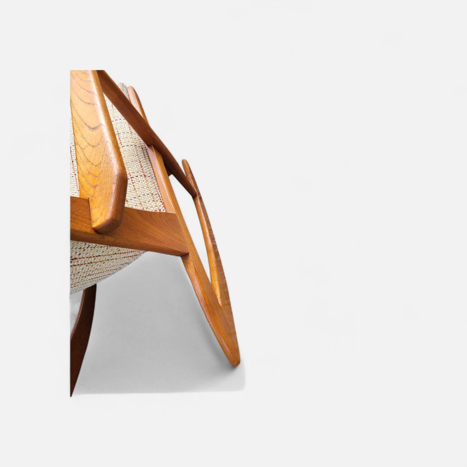 Boomerang Schaukelstuhl Modell 97 Søren Jensen für Tønder Møbelværk