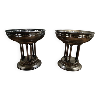 Antique table cups