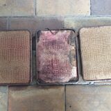 Triptych barber mirror - 57x24cm