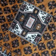Tapis Baluch afghan ancien fait main, 107 cm x 189 cm, années 1920