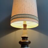 Lampe de table en céramique de Hustadt Leuchten années 1970