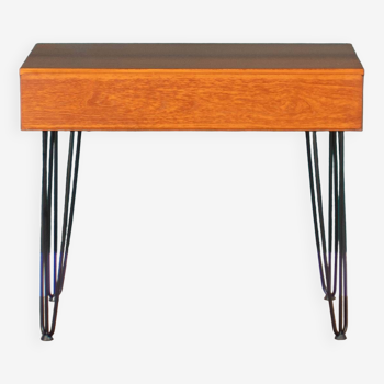 Table console Tapley rétro en teck des années 1960 avec tiroir