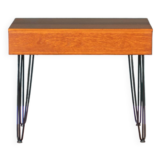 Table console Tapley rétro en teck des années 1960 avec tiroir
