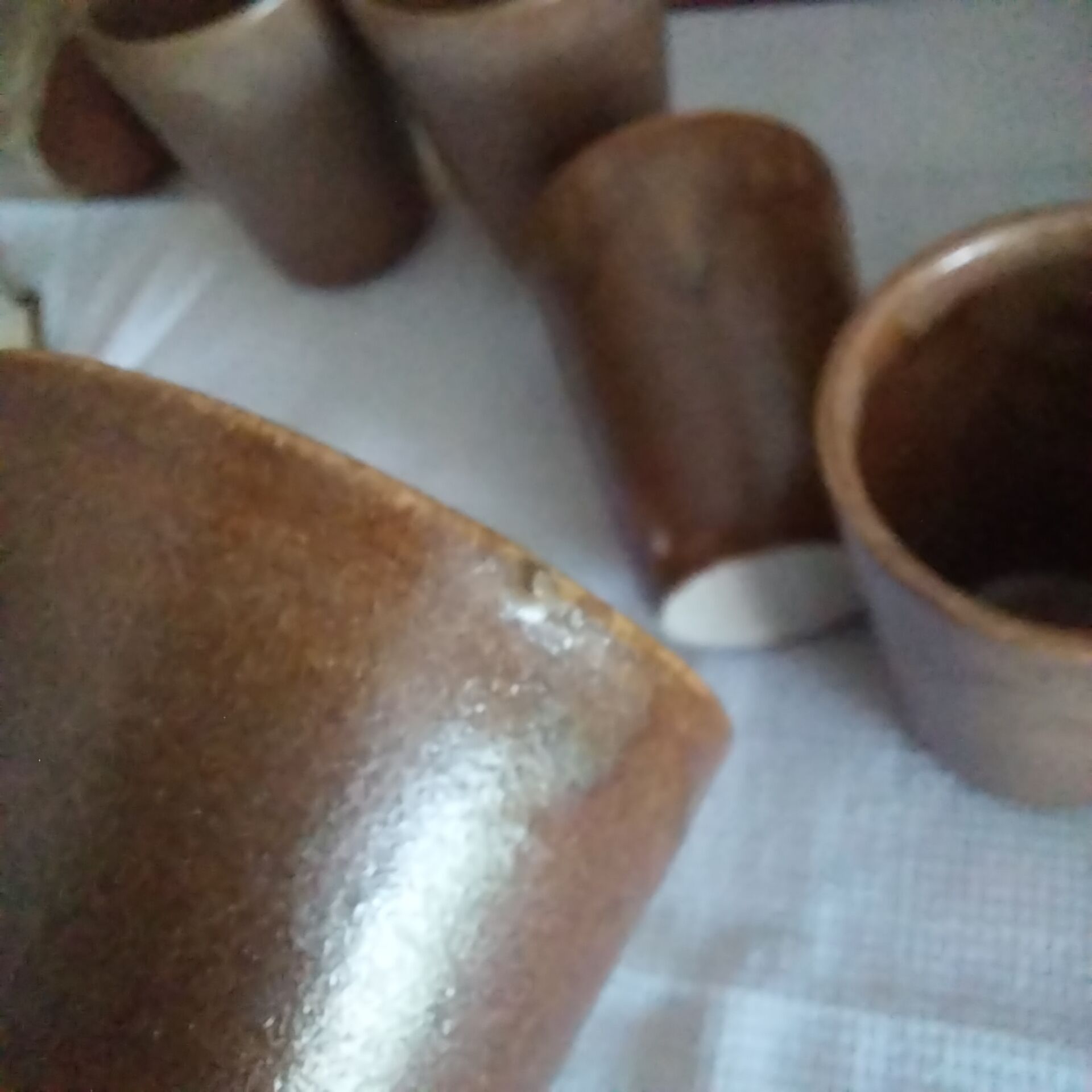 Pichet et verres en grès vintage Digoin
