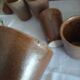 Pichet et verres en grès vintage Digoin