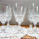 Lot de 6 verres à eau cristal d'arques modèle "Pompadour "