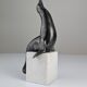 Art Deco sea lion sculpture attributed Marcel-André Bouraine, 1920s