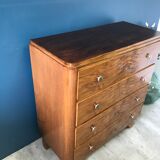 Vintage dresser with compass feet